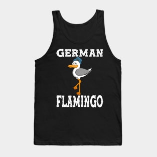 Seagull Flamingo German Bird Sea Beach Water Tank Top